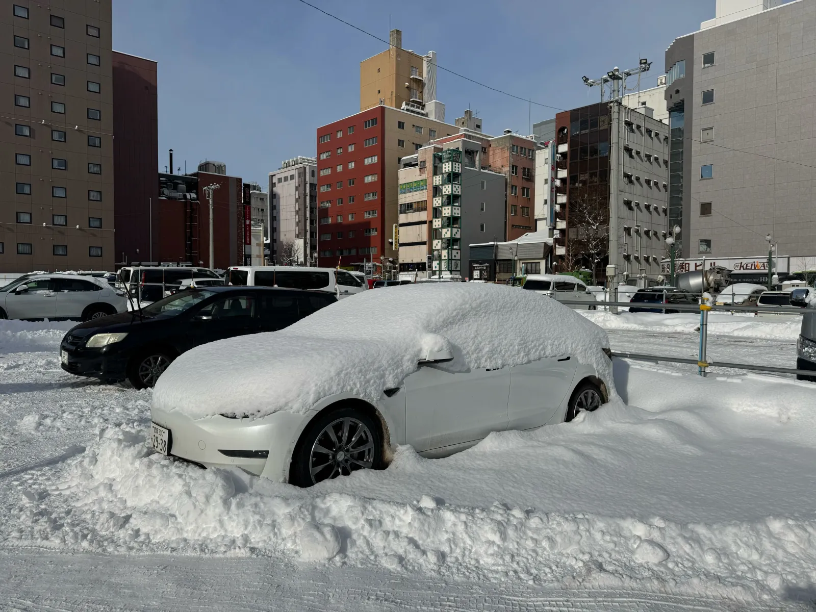 2026年1月22日　札幌市中央区