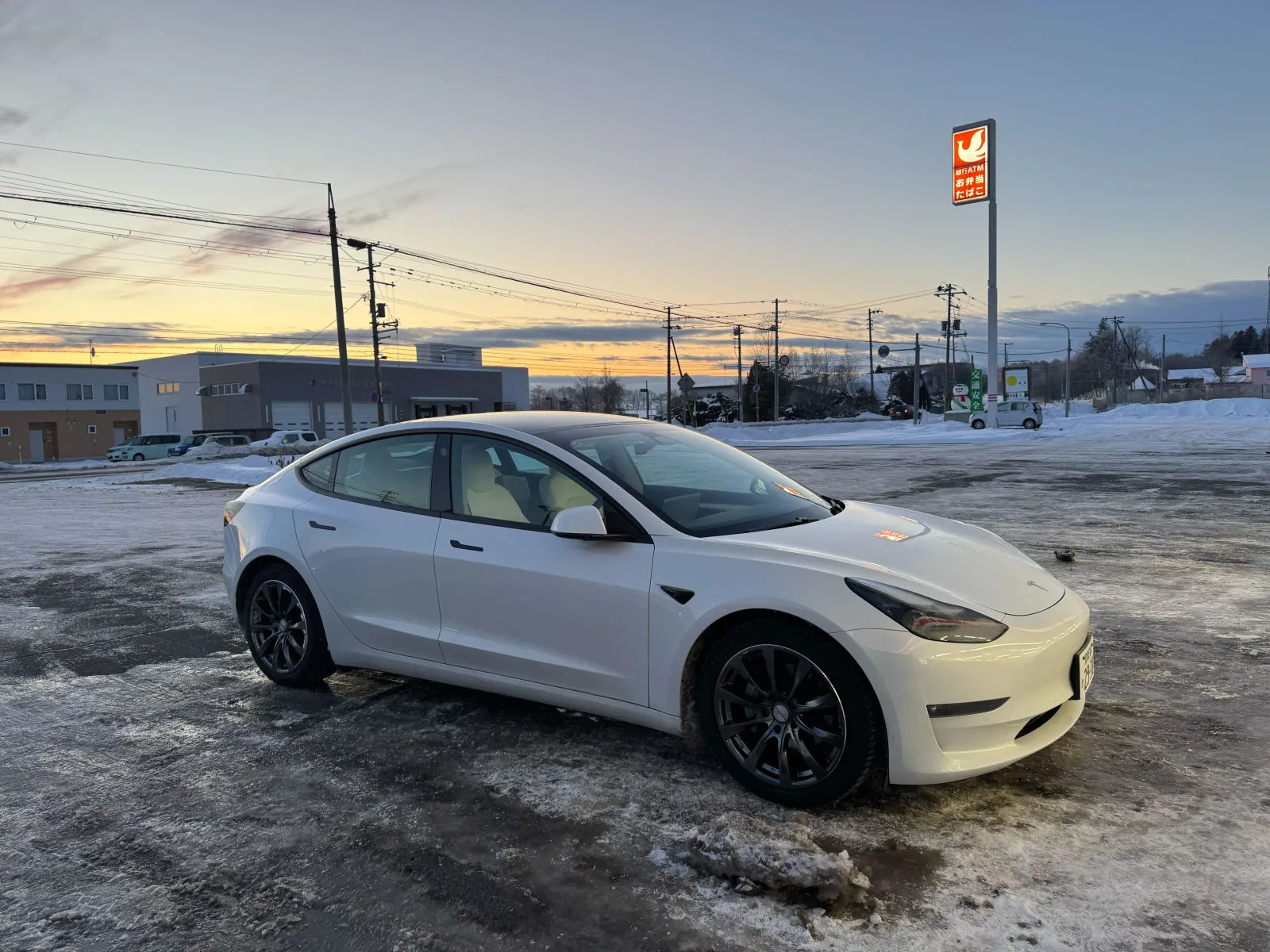 2026年1月24日　安平営業所近く